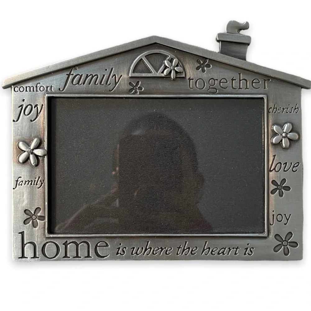 Home Is Where The Heart Is House Picture Frame